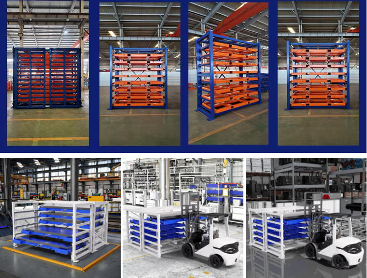Heavy-Duty Steel Plate Organizer Shelf Drawer-Type Sheet Storage racks