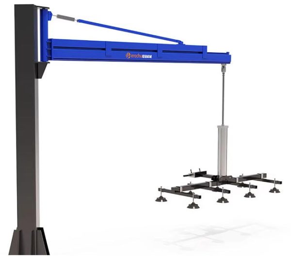 Laser Loading and Unloading Systems Suction Crane Vacuum Lifter for Sheet Metal