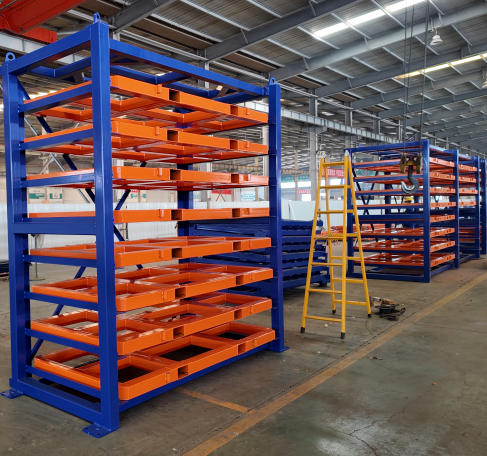 Electric Horizontal Sheet Storage Rack