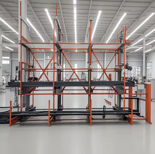Roll Out Cantilever Pipe Storage Rack