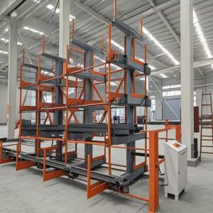 Roll Out Cantilever Pipe Storage Rack