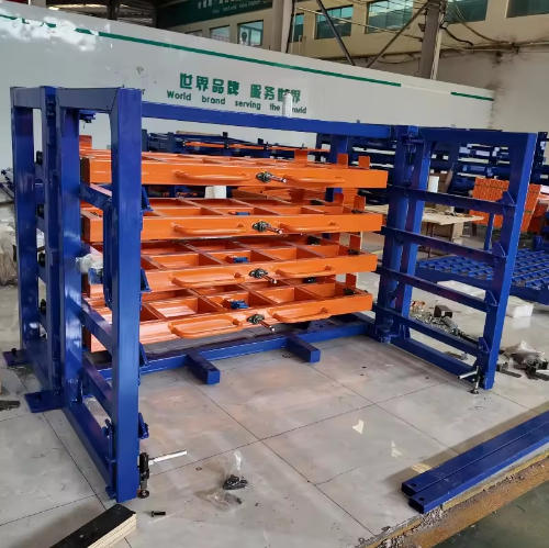 Heavy duty sheet metal storage racks