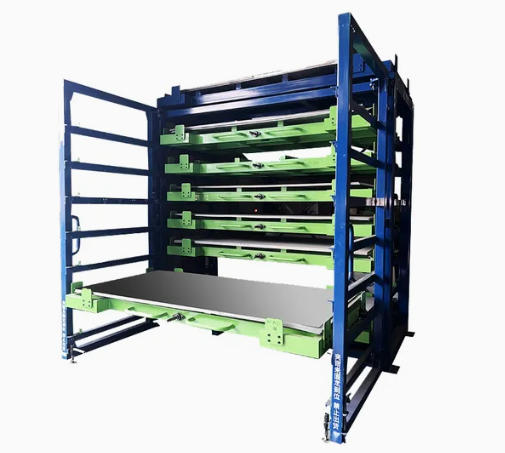 Improve Storage with Sheet Steel Racks