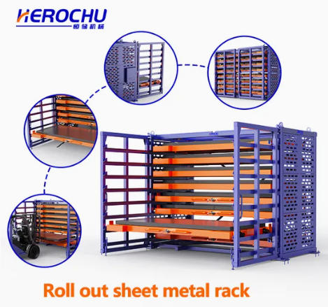 Sheet metal storage Rack design