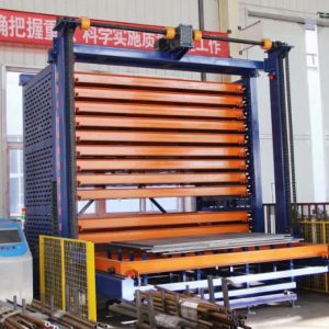 Automatic plate storage system