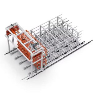 Pipe Store Long Span Goods Automated Storage System