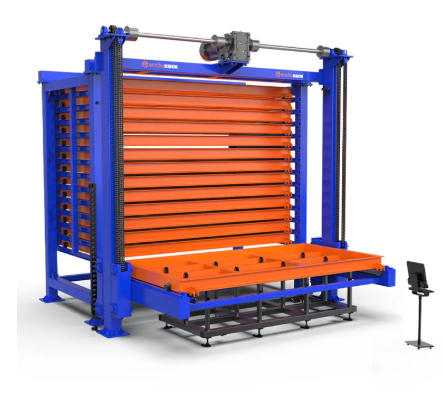 Automatic Pallet Racking System Solution Steel Shelf Metal Rack