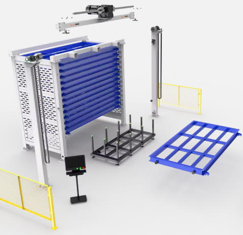 Automatic Steel Plate Storage Racking System