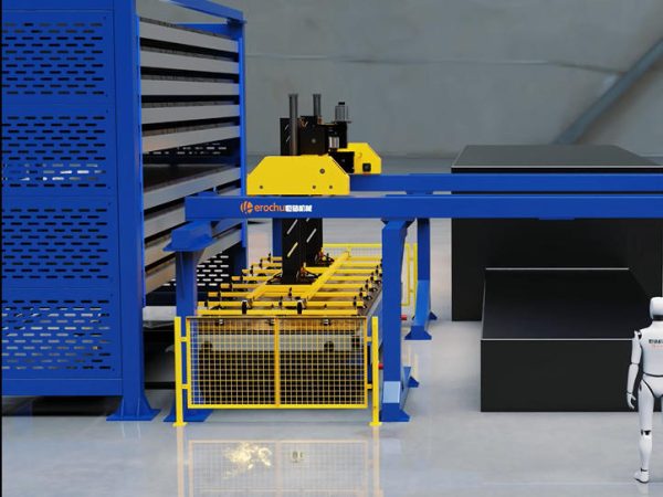Flexible Solution for Laser Cutter’s Loading and Unloading System