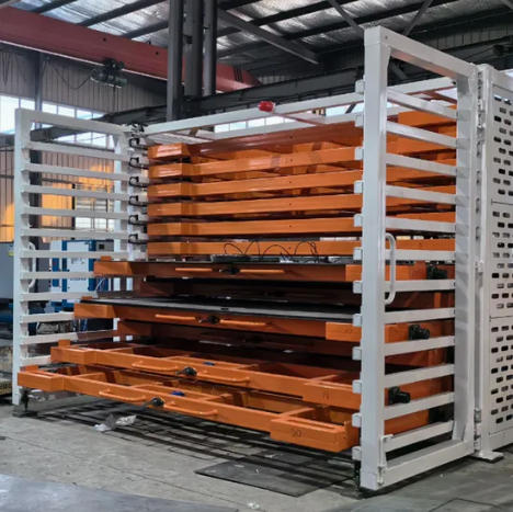 Plate Steel Rack for Sheet Metal Storage