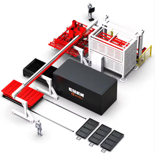Loading and Unloading Systems of a Laser Cutting Process