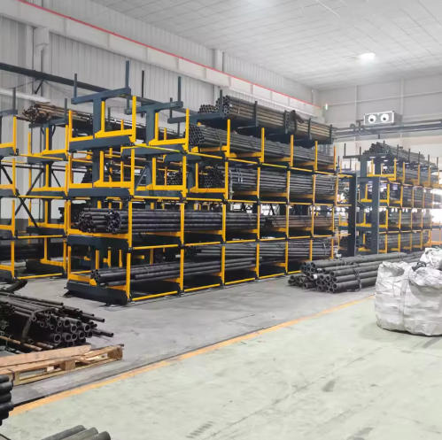 Double sided cantilever rack