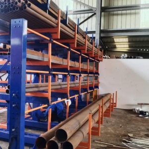 Cantilever steel bar tubing & pipe storage racks
