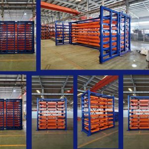 Storage System for storing sheet steel