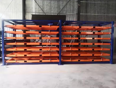 Heavy-Duty Steel Plate Storage Rack Solutions