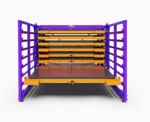 Storage steel sheets racks measuring 1500x3000 or 3500mm for 3t sheets