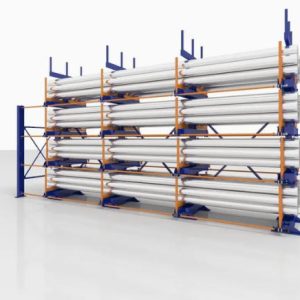 Heavy duty Storage racks for steel profiles