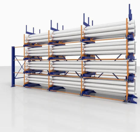 Heavy duty Storage racks for steel profiles