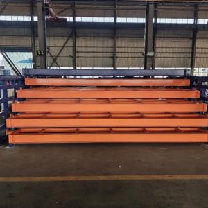 Heavy duty pneumatic roll out racks