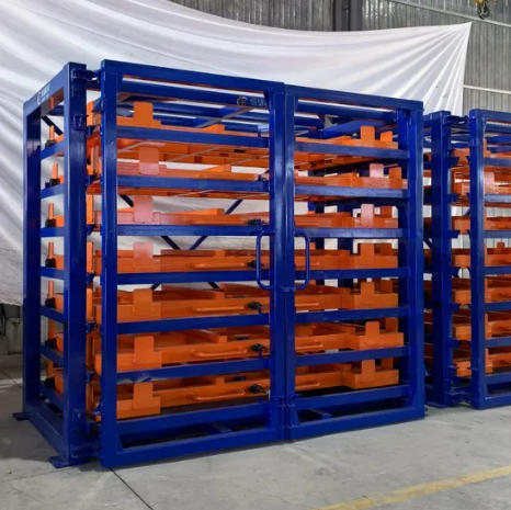Heavy Duty sheet metal Rolling Storage Racks