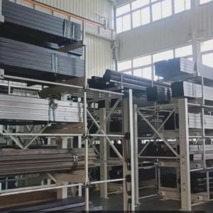 Industrial pipe storage racks