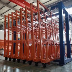 Roll-Out Vertical Sheet Rack Systems