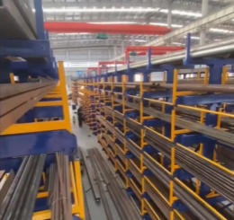 Heavy-Duty Cantilever Racks from a Leading Pipe Storage Shelf Factory