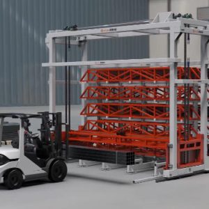 Automated Vertical Storage for Bars and Tubes