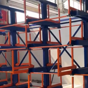 Streamline Long-Material Handling with Roll-Out Telescopic Cantilever Rack Systems