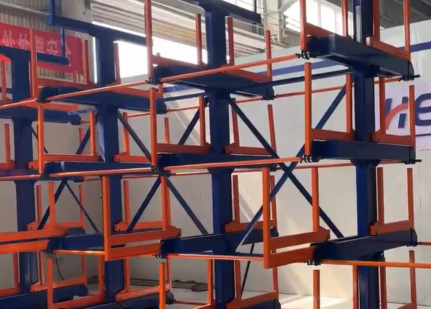 Streamline Long-Material Handling with Roll-Out Telescopic Cantilever Rack Systems