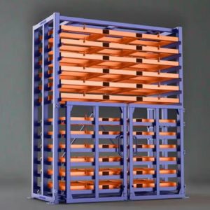 Heavy Duty Forklift Sheet Metal Storage Rack by Herochu