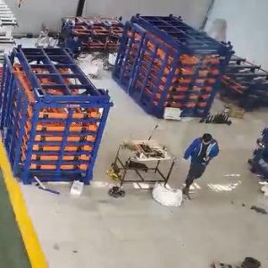 Drawer style board shelving system