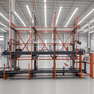 Electric Heavy Duty Steel Pipe Cantilever Rack