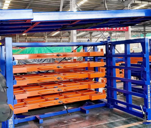 Sheet Metal Storage Shelf Plate Material Storage Frame