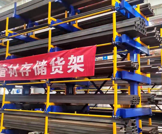 Telescopic Cantilever Pipe Racks for Modern Industrial Warehousing