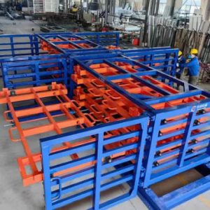 Sheet Metal Organizer Rack