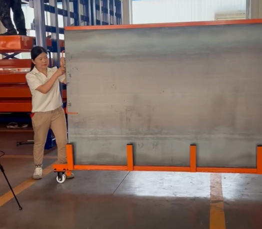 Maximize Workshop Efficiency with the Roll Out Vertical Sheet Storage Rack