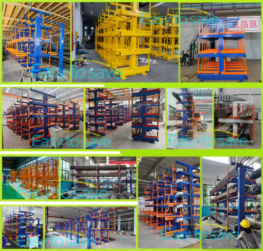 Hand Crank Telescopic Cantilever Rack