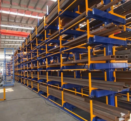 Double-Sided Cantilever Rack: Maximize Storage Space with Heavy-Duty Efficiency