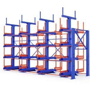 Foldable Roll Telescopic Cantilever Pipe Racks Double – Space-Saving Innovation for High-Density Pipe Storage