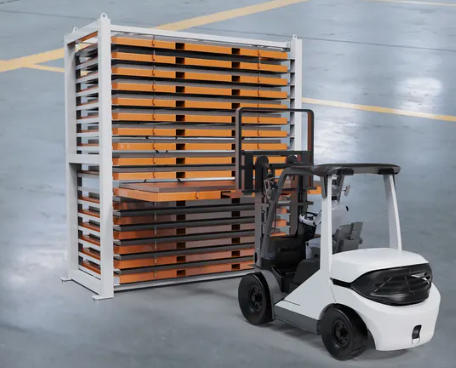Metal Sheet Forklift Rack