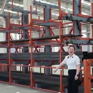 Electric Telescopic Cantilever Racks of Industrial Storage Solutions
