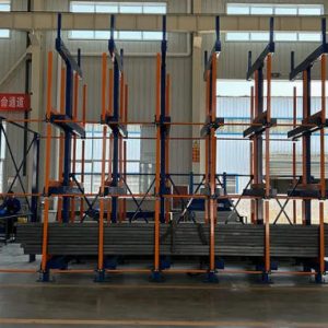 Electric Telescopic Cantilever Racks of Industrial Storage Solutions