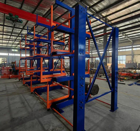 Electric Telescopic Cantilever Rack Smart Storage Solution for Industrial Heavy-Duty Needs