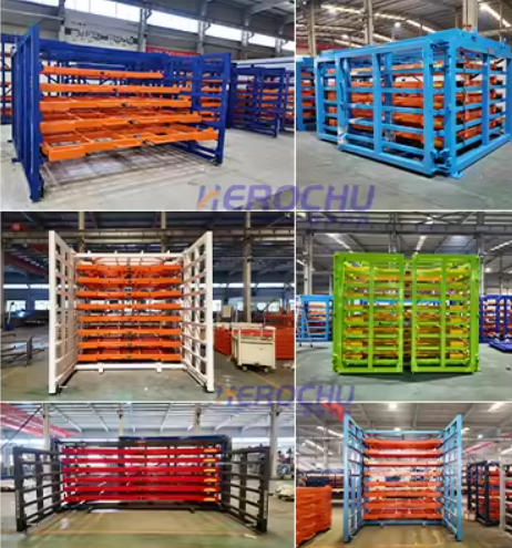 Drawer-Type Panel Racks for Metal Sheet Storage