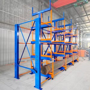 Automated Telescopic Cantilever Rack with Telescopic Arms