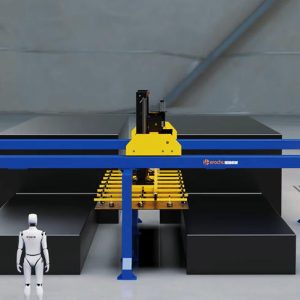 Automatic Storage System Steel Metal Plate Gantry Loading Unloading Robot Manipulator