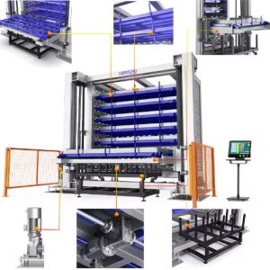 Automated Storage Rack System for Sheet Metal – Cost-Effective and Flexible Solution for Medium and Small-Scale Enterprises