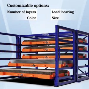 Heavy-Duty Warehouse Storage System: Customizable Solutions for Metal Plate & Industrial Storage